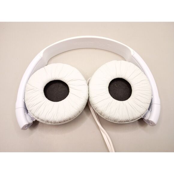 Sony MDR-ZX110NC Noise Cancelling Wired White Headphones TESTED WORKING - Picture 3 of 8